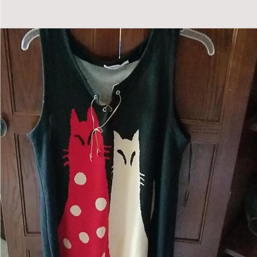 Funky people cat dress